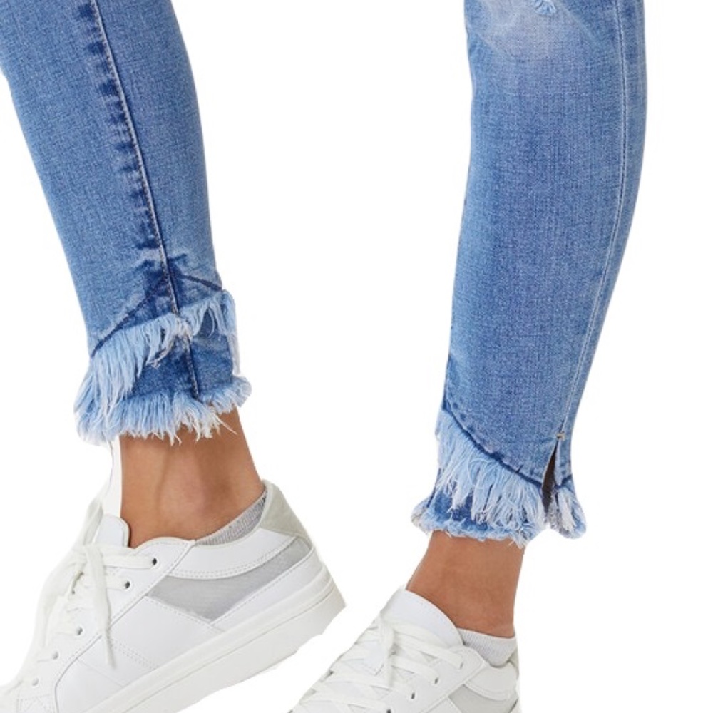 Mid Rise Ankle Skinny Jeans - Picture 11 of 14